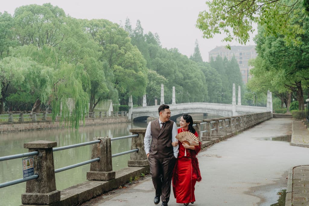 Couple • Shanghai • Minguo Qipao #1
