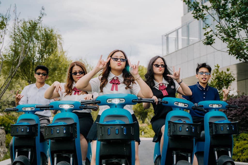 Graduation • Nanjing • Nuist Bike Group #1